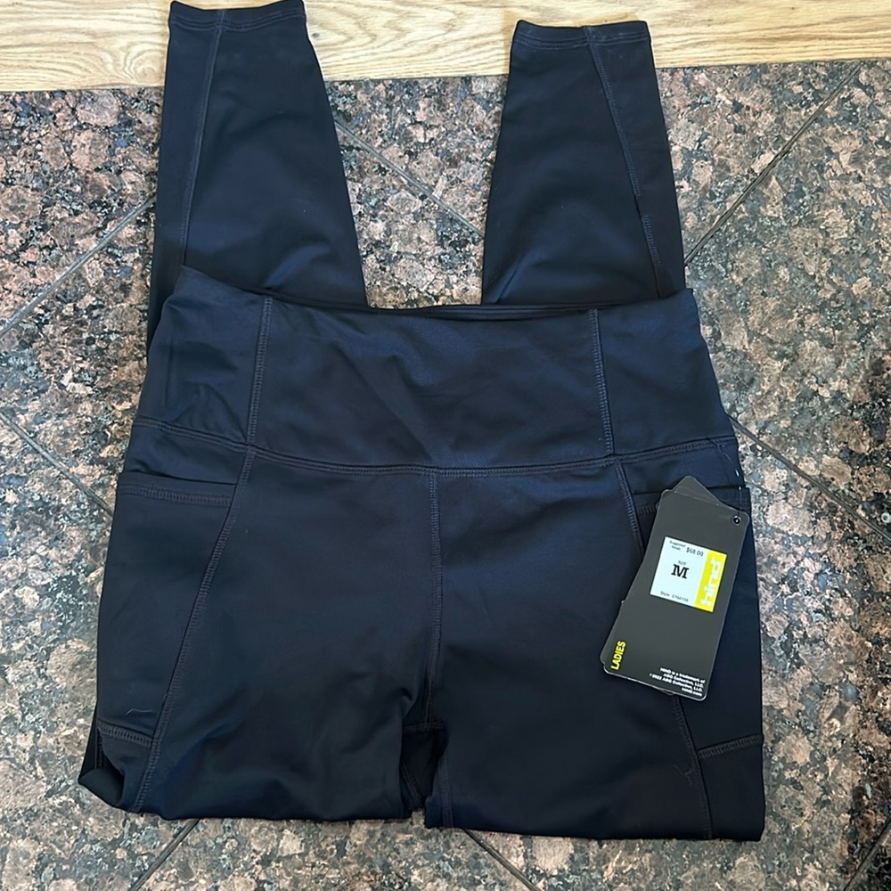 NWT Hind Side Pocket Fleece Lined Leggings M